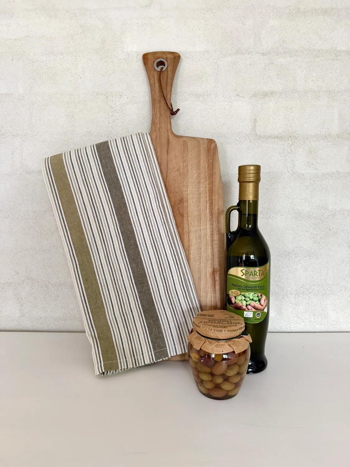 Solwang Design Multi viskestykke oliven økologisk