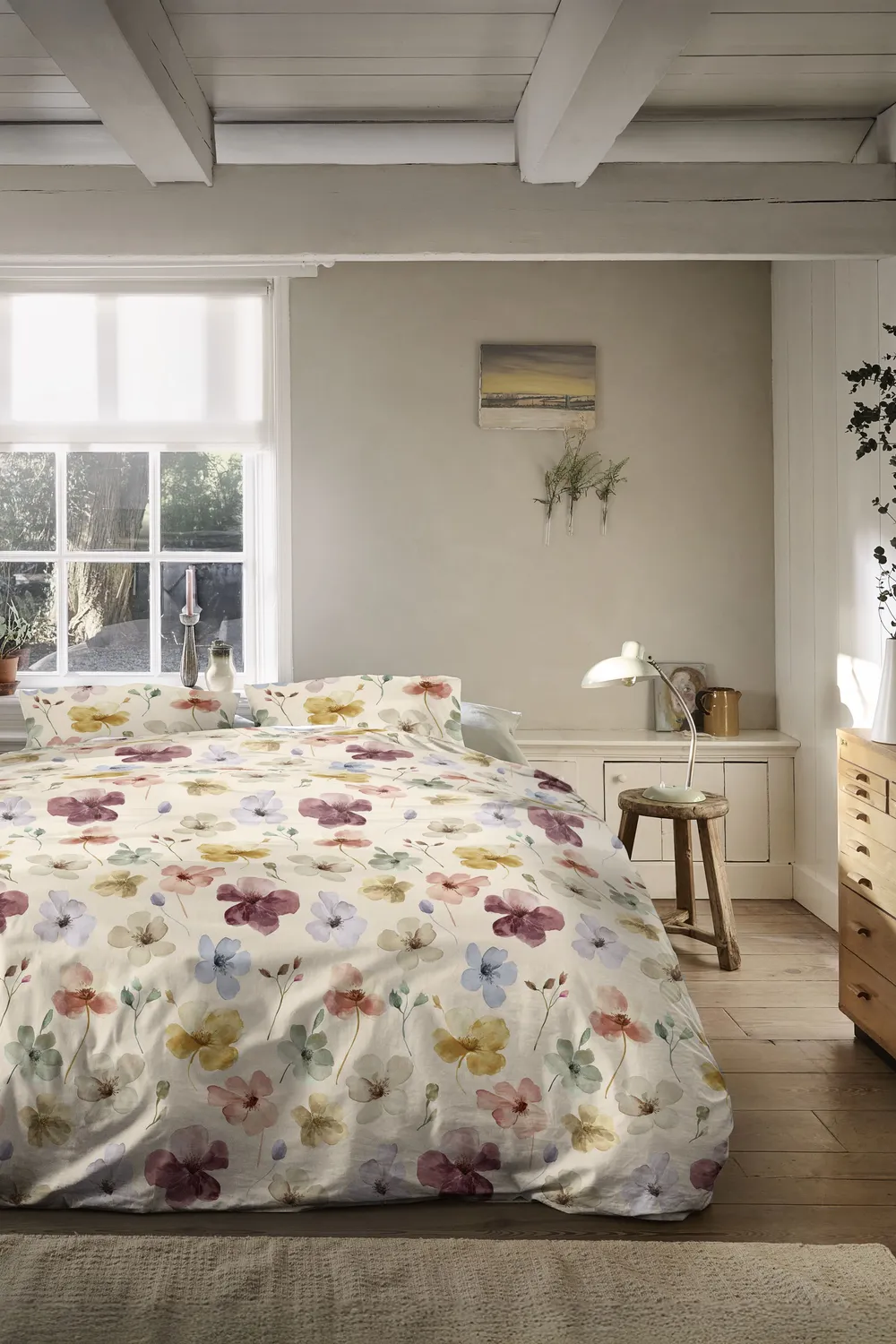 Ariadne at Home Fleurs dynetrekk multi enkelt 140x200 cm