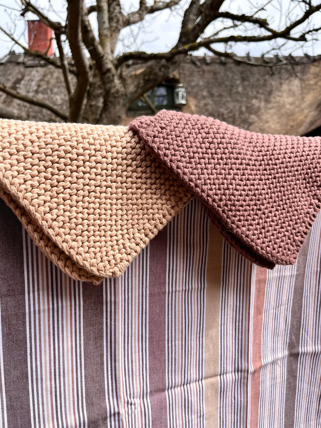 Solwang Design grydelapper sjokolade 2-pk økologisk bomull