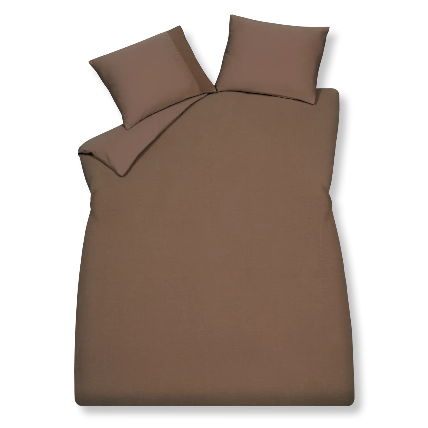 Vandyck Pure 07 dynetrekk brownie lin og sateng