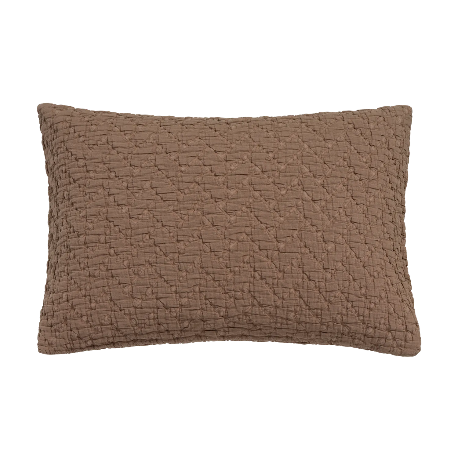 Vandyck Pure 10 sengeteppe brownie bomull 60x70