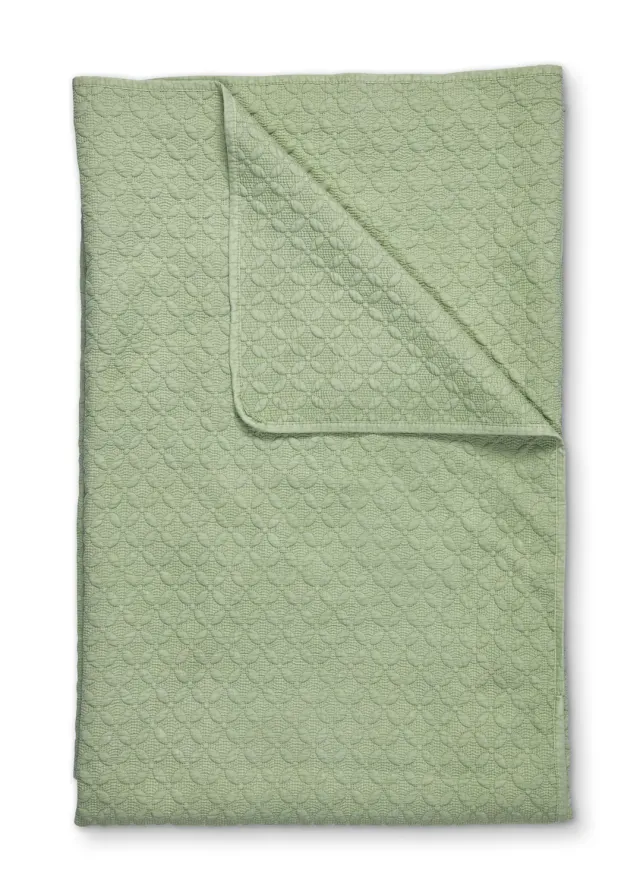 Pip Studio Yuna sengeteppe 160x240 grønn quiltet