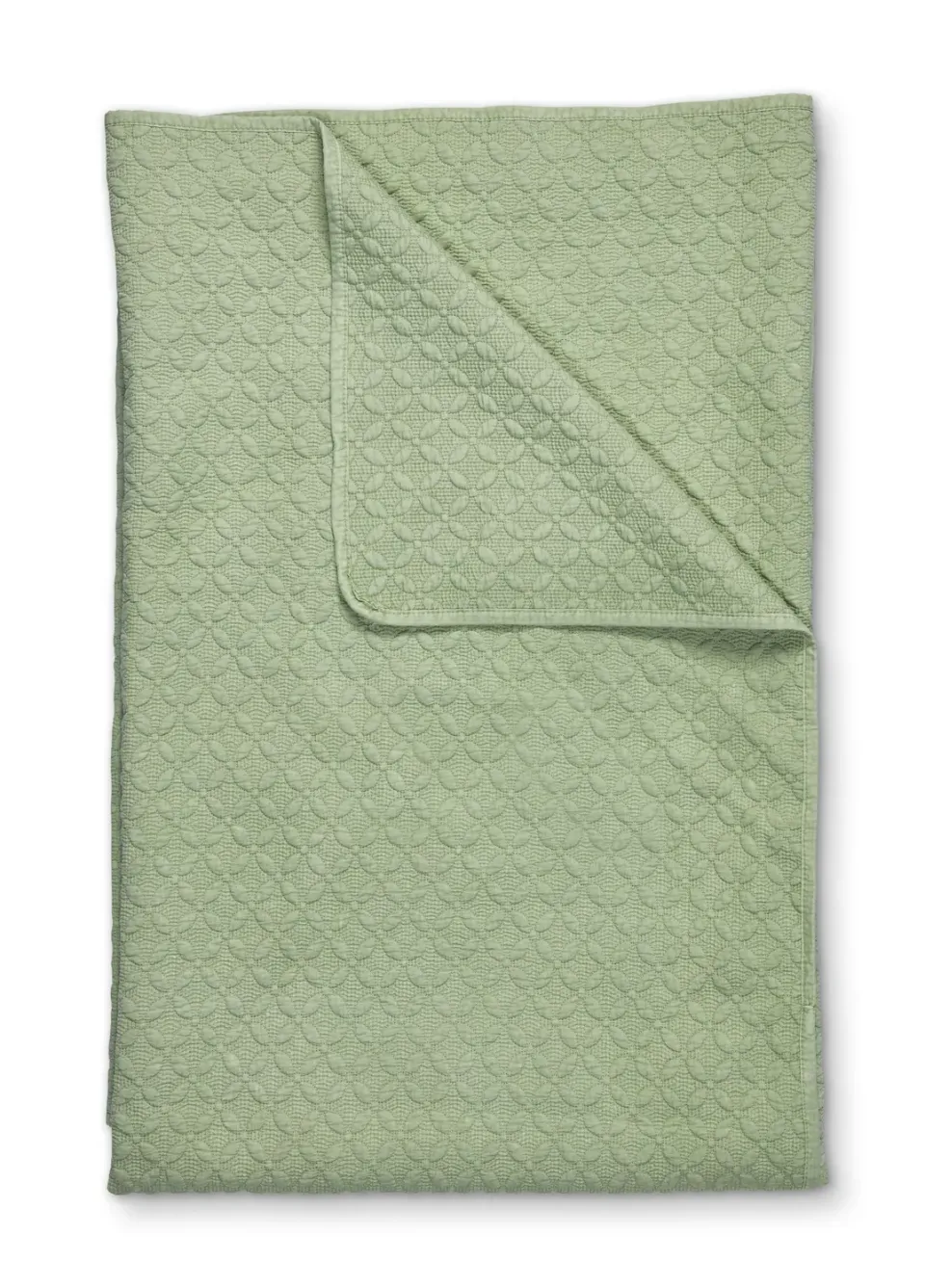 Pip Studio Yuna sengeteppe 160x240 grønn quiltet