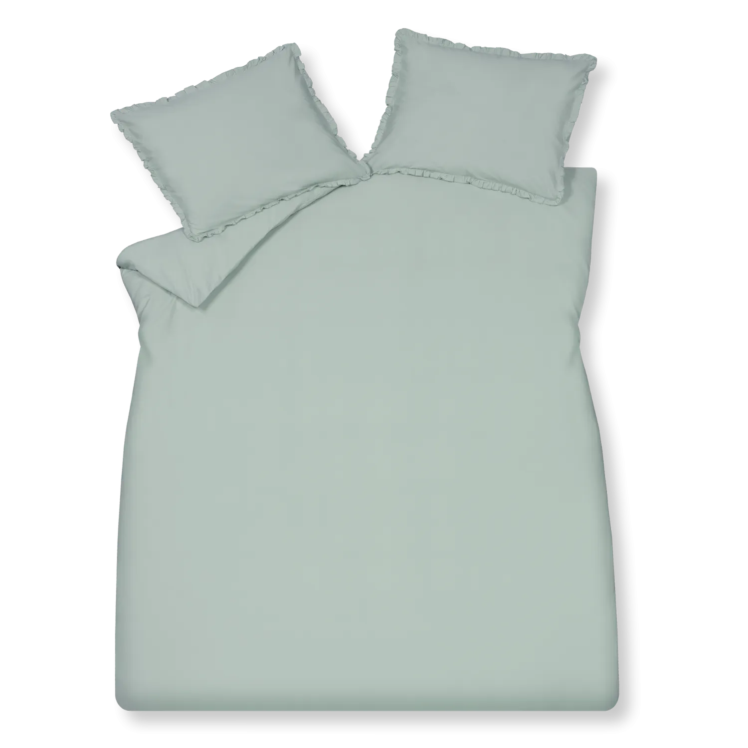 Vandyck Pure 83 dynetrekksett perleblå percale