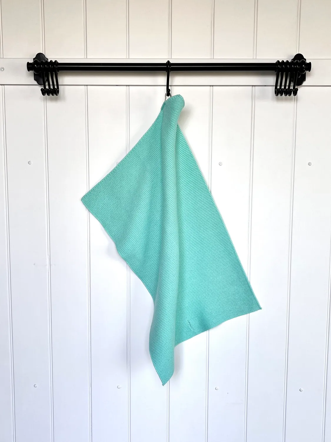 Solwang Design håndkle lys klar aqua 1 stk økologisk