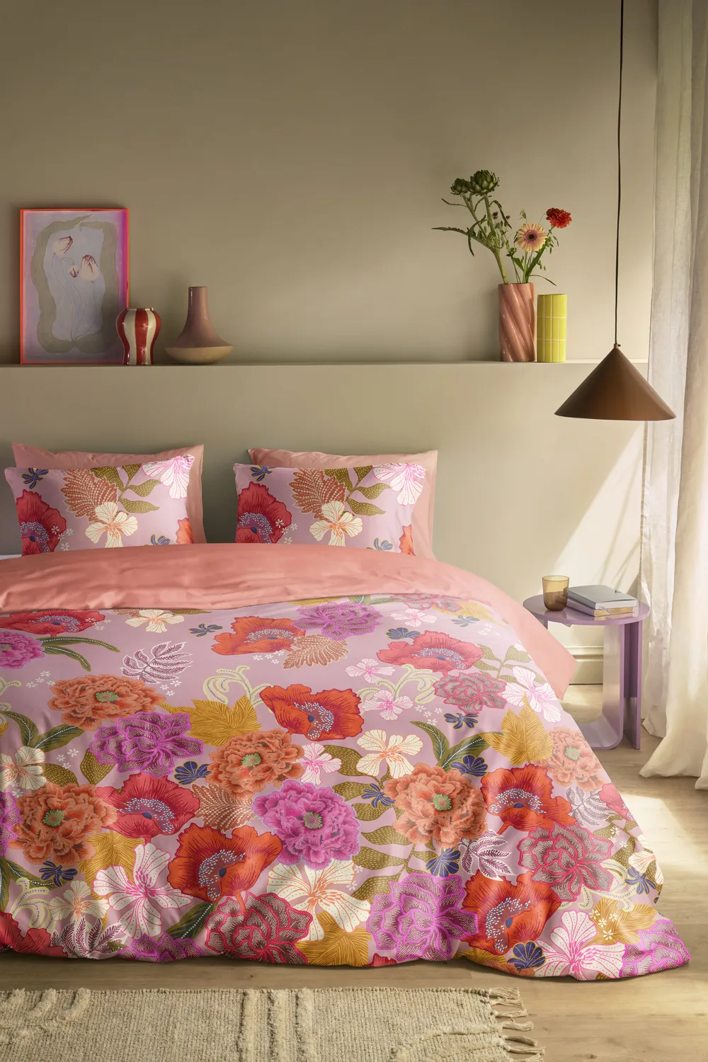 Oilily Elyza dynetrekk 140x200 multi bomullssateng