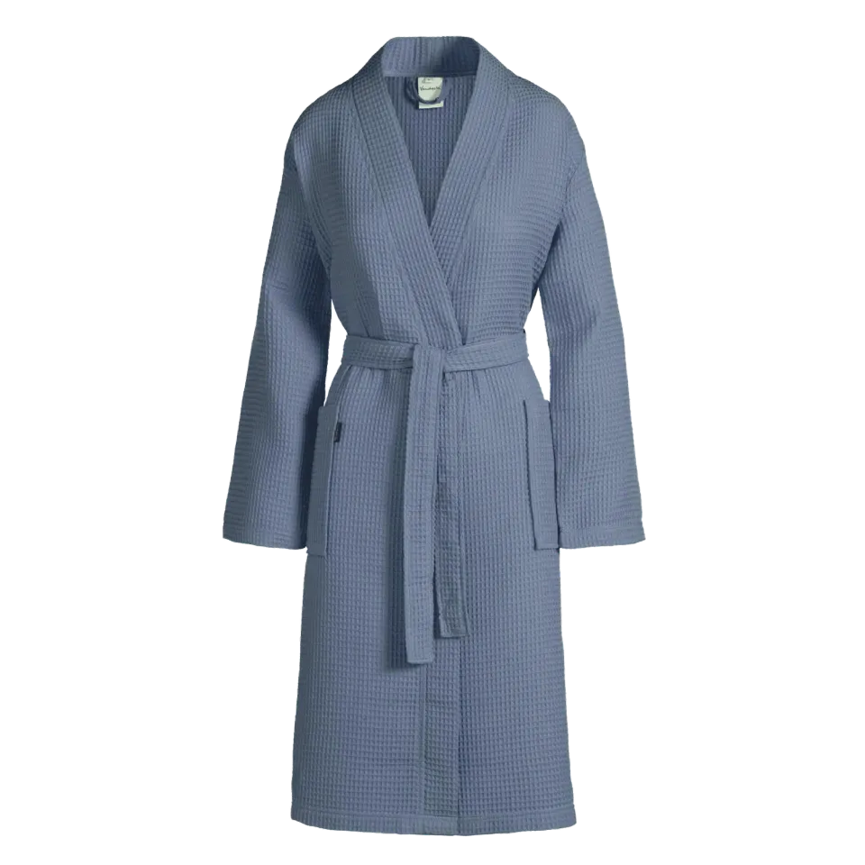 Vandyck Biarritz badekåpe jeans blue bomull kimono
