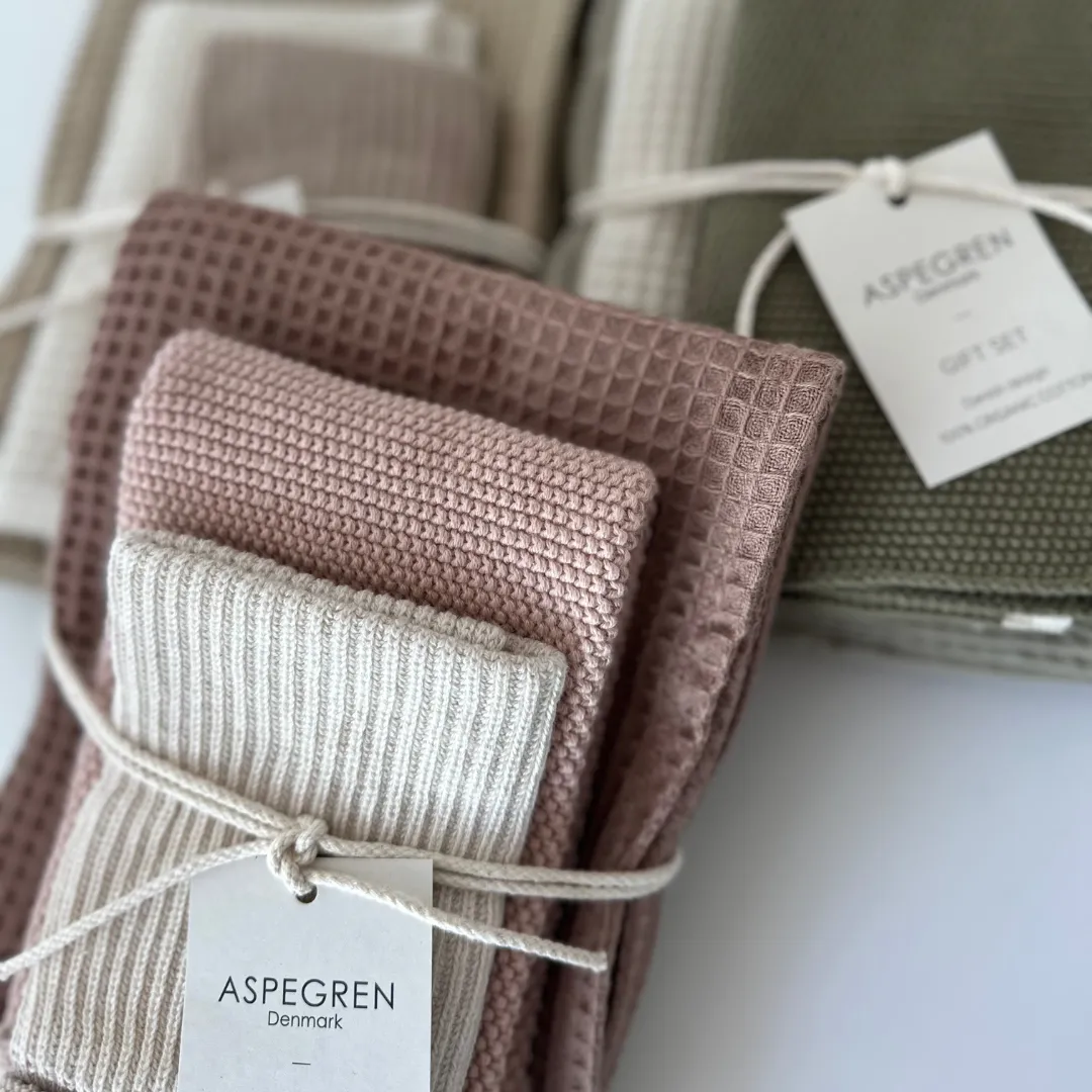 Aspegren Denmark Artichoke kjøkkensett 3-deler økologisk