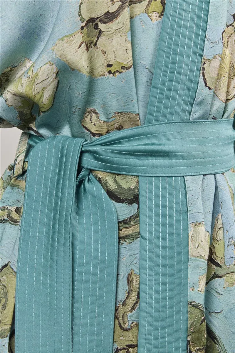 Beddinghouse Van Gogh Almond Blossom kimono blå L/XL