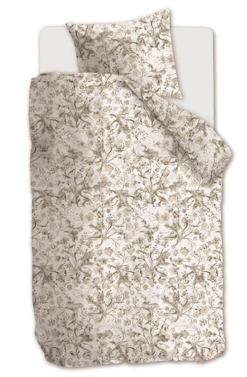 Riviera Maison Blushing Blooms dynetrekk 140x200 sand bomull