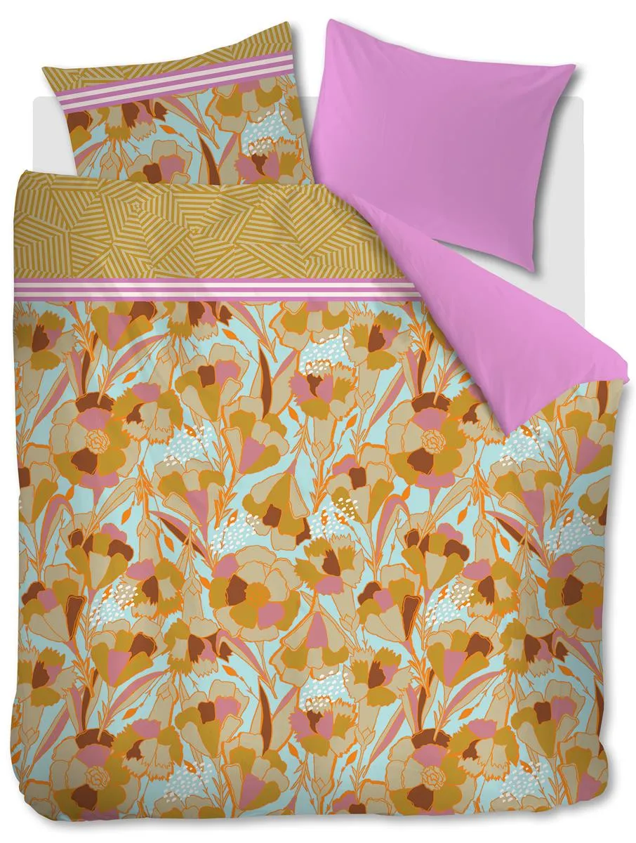 Oilily Carnation Clash dynetrekk 140x200 multi sateng
