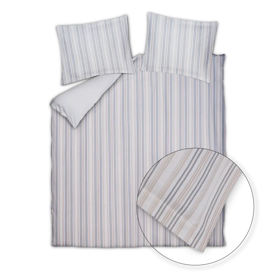 Vandyck Flanel Timber XL dynetrekksett offwhite 260x240