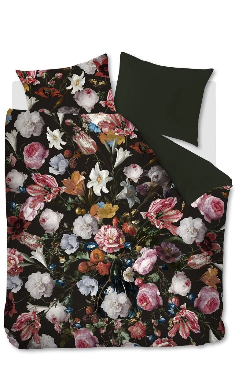 Ambiante Flowerbomb dynetrekk 200x200 multi sateng blomster