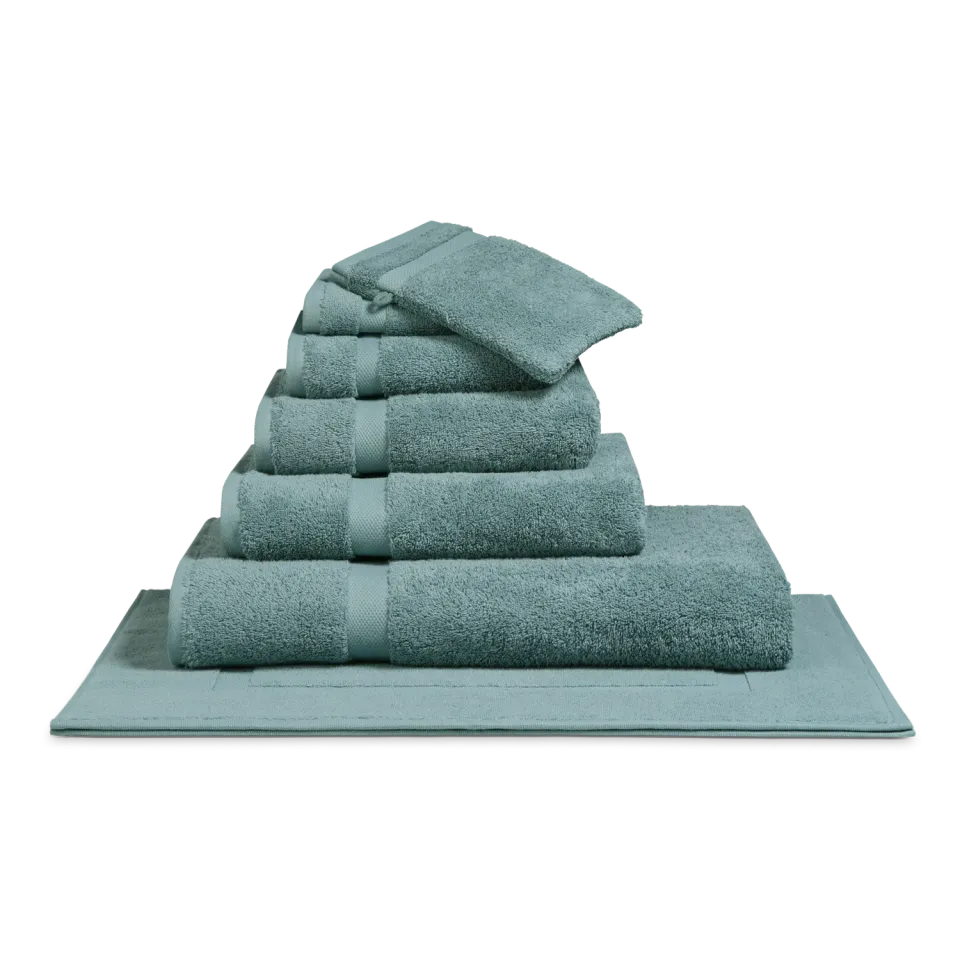 Vandyck Ranger håndkle mineral blue bomull