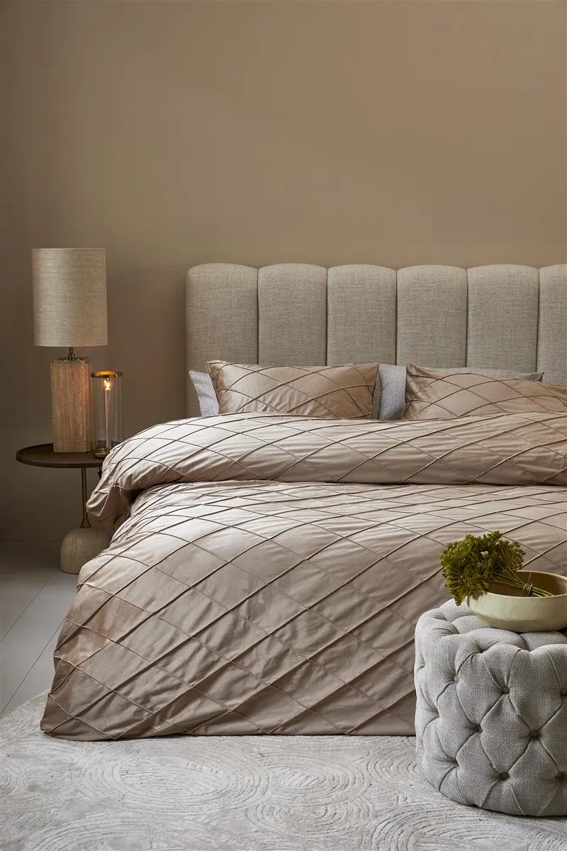 Riviera Maison Diamond dynetrekk 140x200 sand fløyel