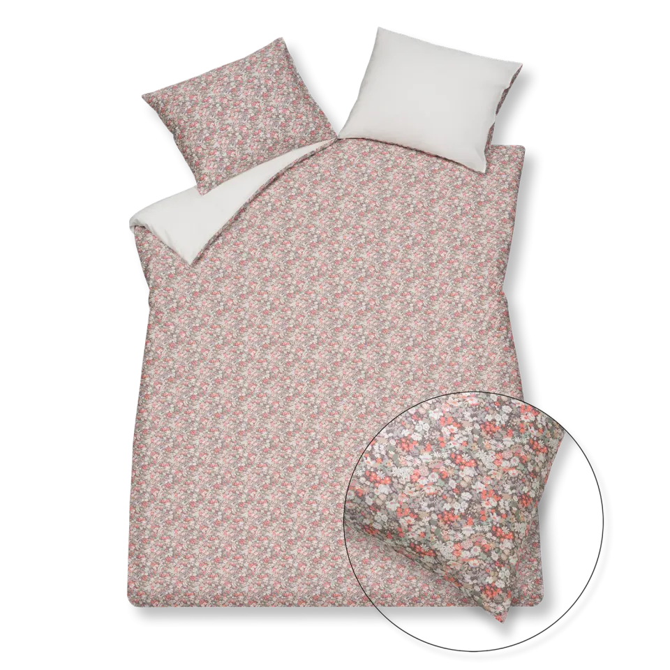 Vandyck Pure 62 dynetrekk multi blomster dobbel sateng