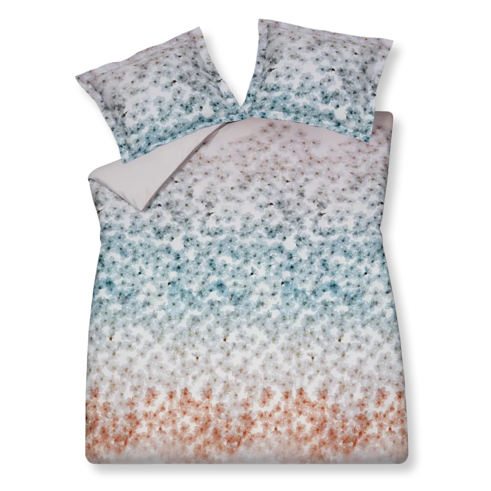Vandyck Glowing dynetrekk 200x220 multi blomster