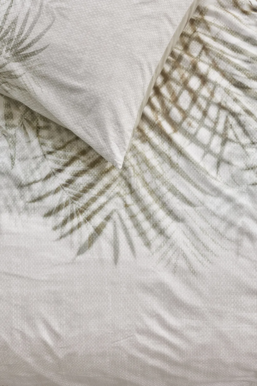 Rivièra Maison Palm Shade dynetrekk naturel 200x200 bomull