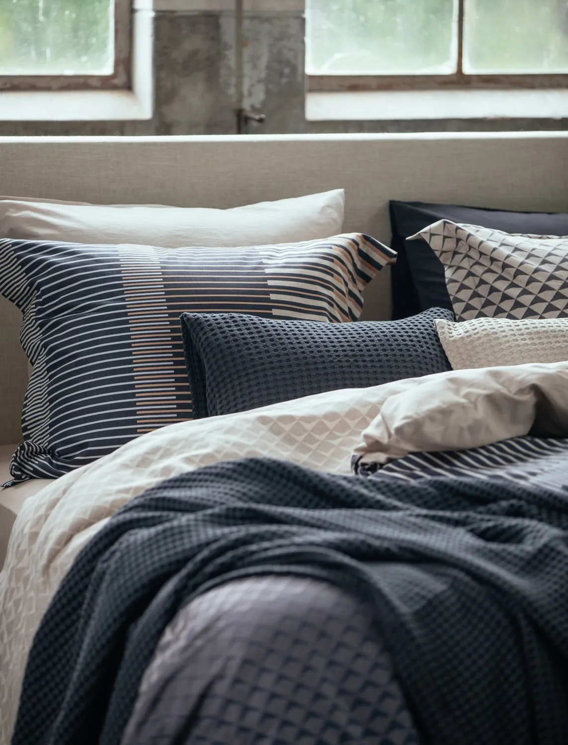 Vandyck Wander sengetrekksett off black sateng