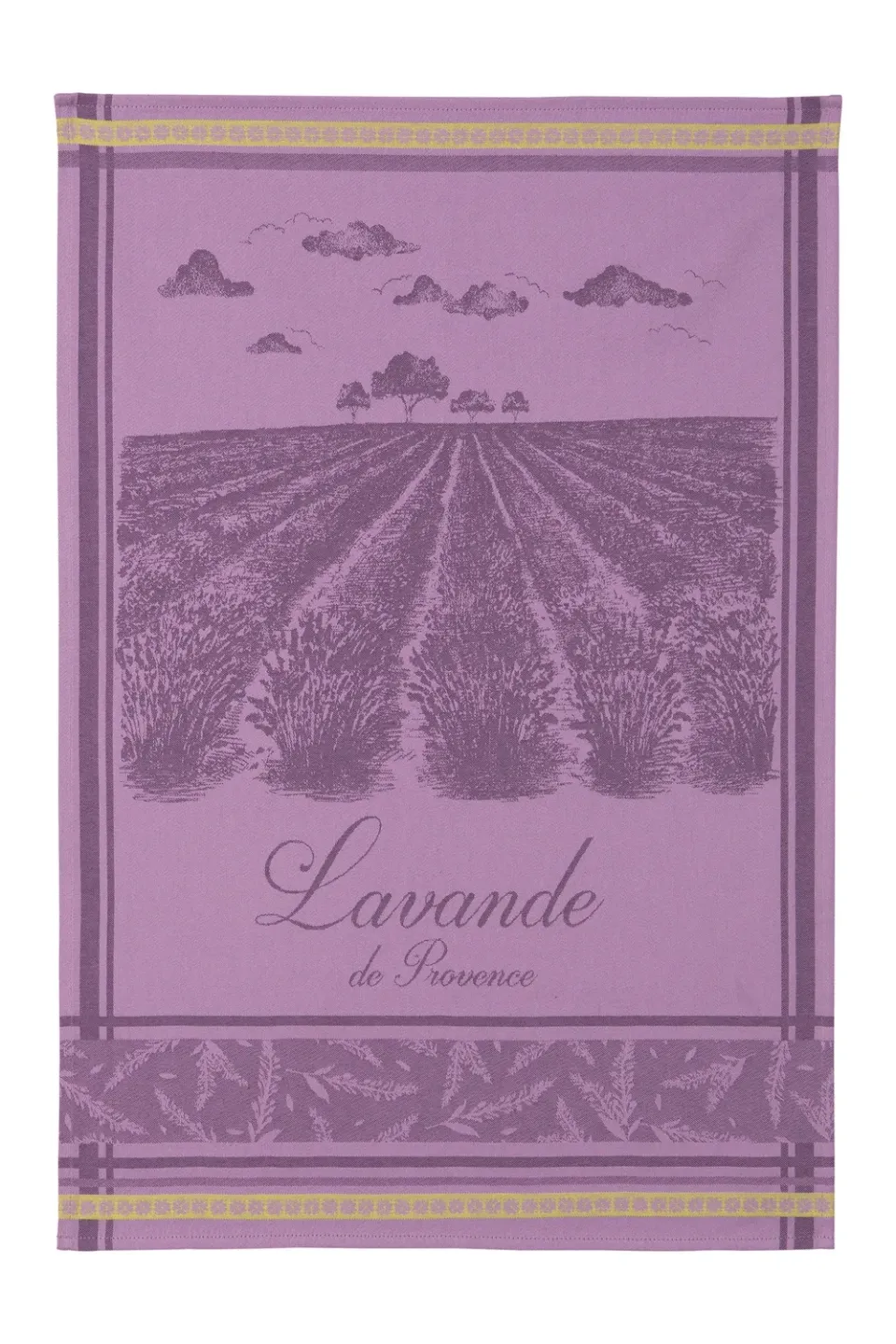 Coucke Lavender Fields kjøkkenhåndkle syrin 50x75