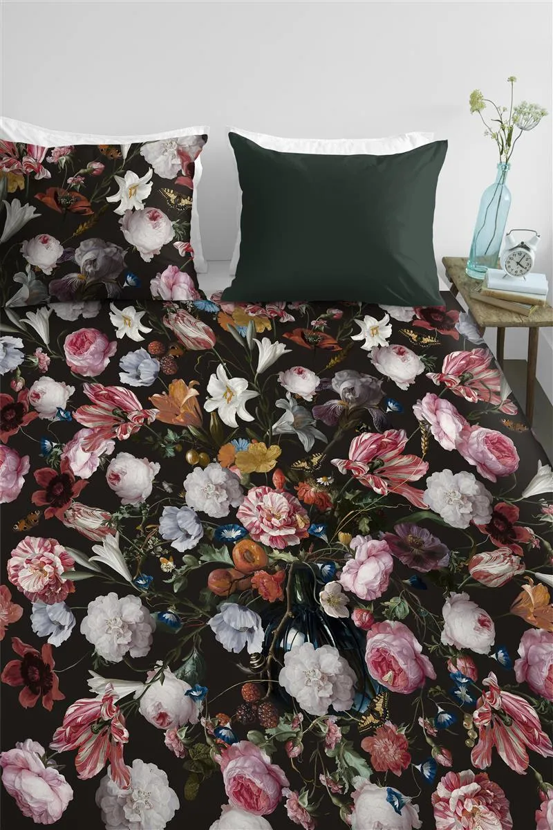 Ambiante Flowerbomb dynetrekk 200x200 multi sateng blomster