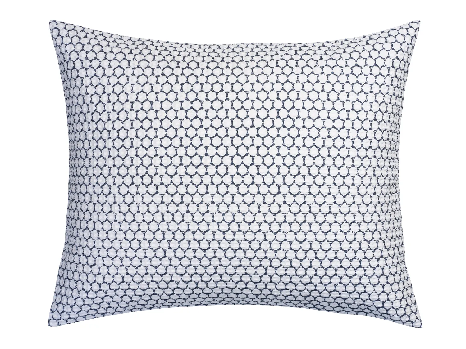 Vandyck Pure 09 Waffle sengeteppe faded denim bomull
