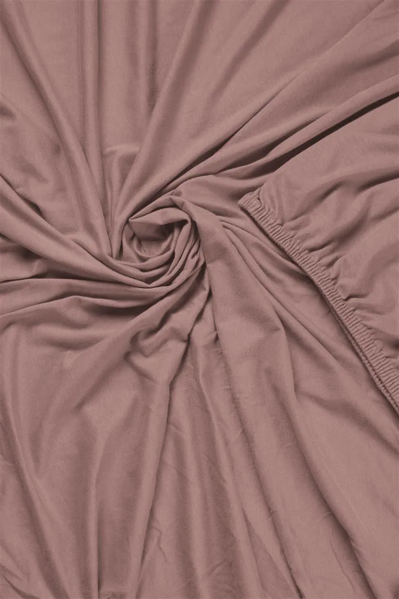 Beddinghouse Jersey splittopperlaken 180x200 rosa