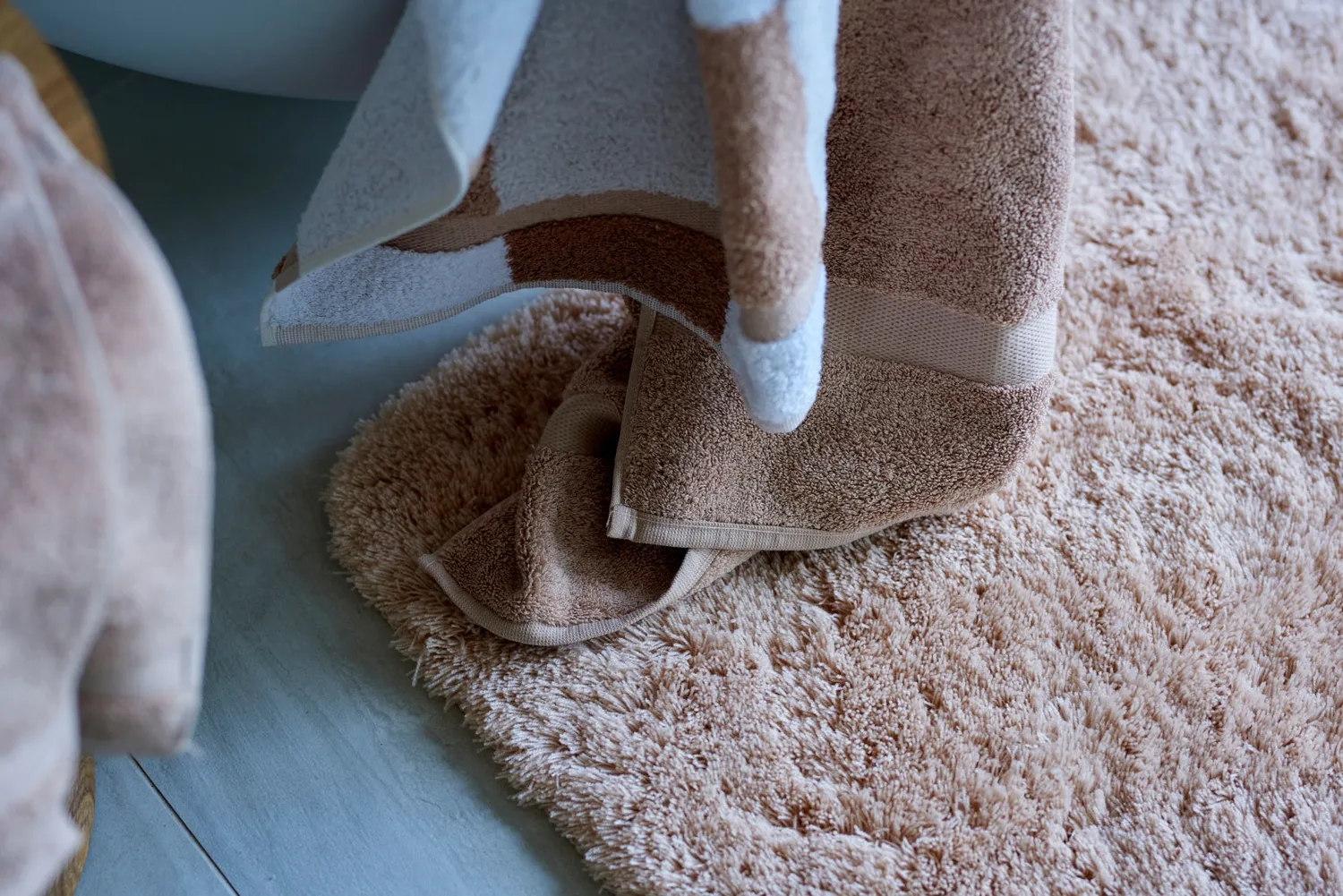 Vandyck Toronto badematte praline 60x100 sklisikker