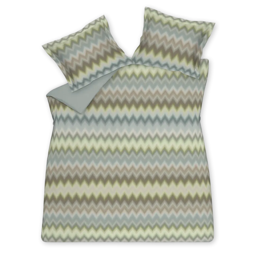 Vandyck Wavy Wonder dynetrekksett thyme sateng XL