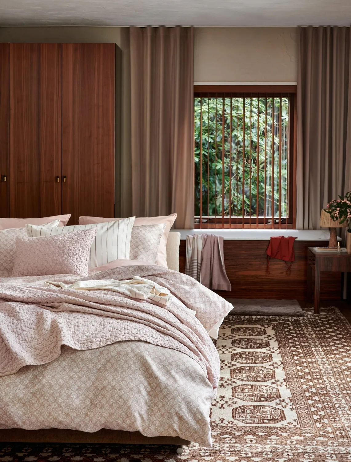 Vandyck Pure Aura sengesett blush 140x200 bomullssateng