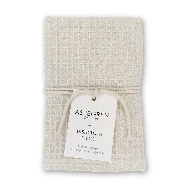 Aspegren North kjøkkenklut Birch 30x35 2-pk bomull