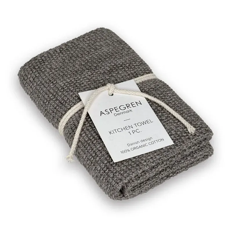 Aspegren Denmark Blend kjøkkenhåndkle Gray Dark 40x50 øko