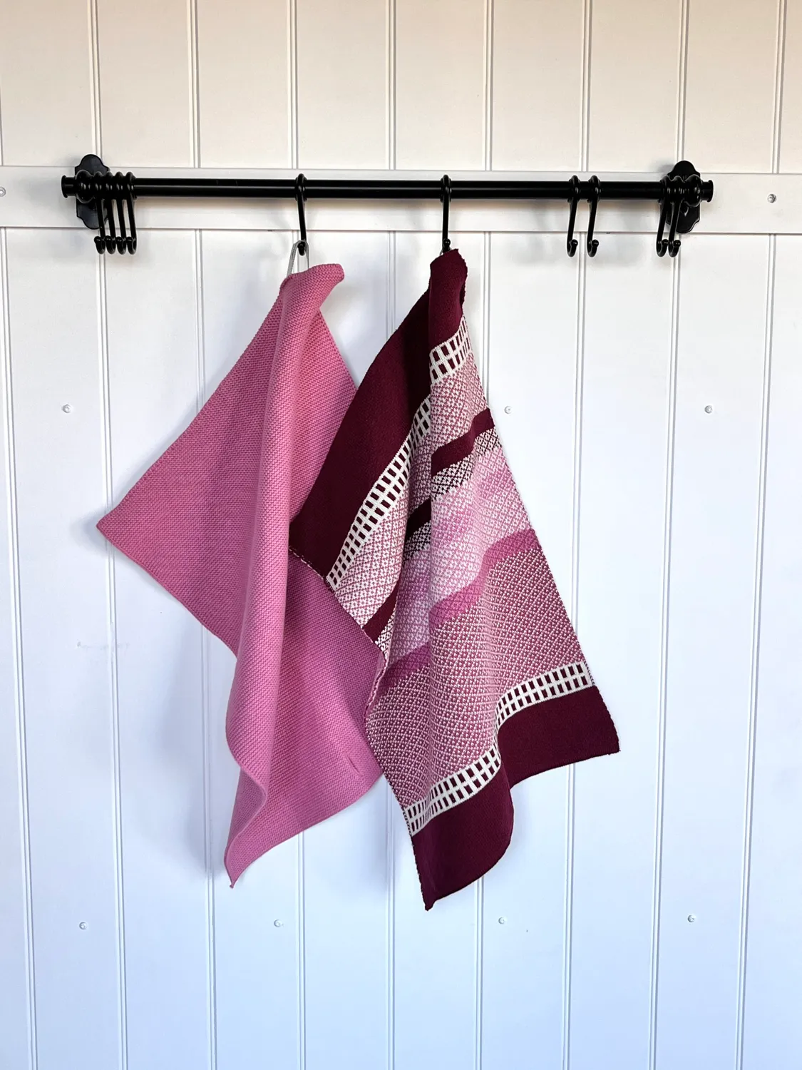 Solwang Design Gammelrosa håndkle økologisk