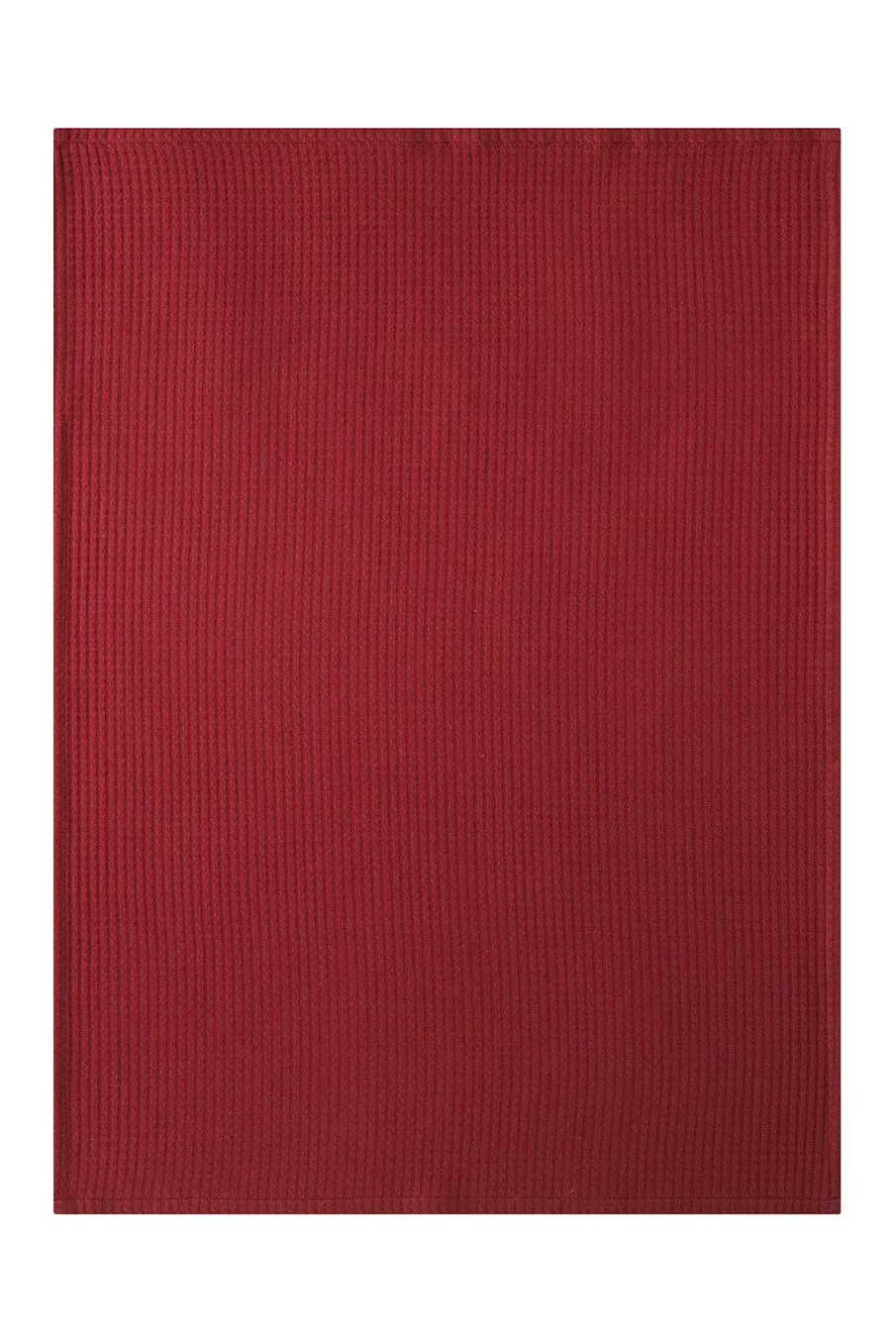 Coucke Douceur kjøkkenhåndkle rød 50x75 cm bomull vaffel