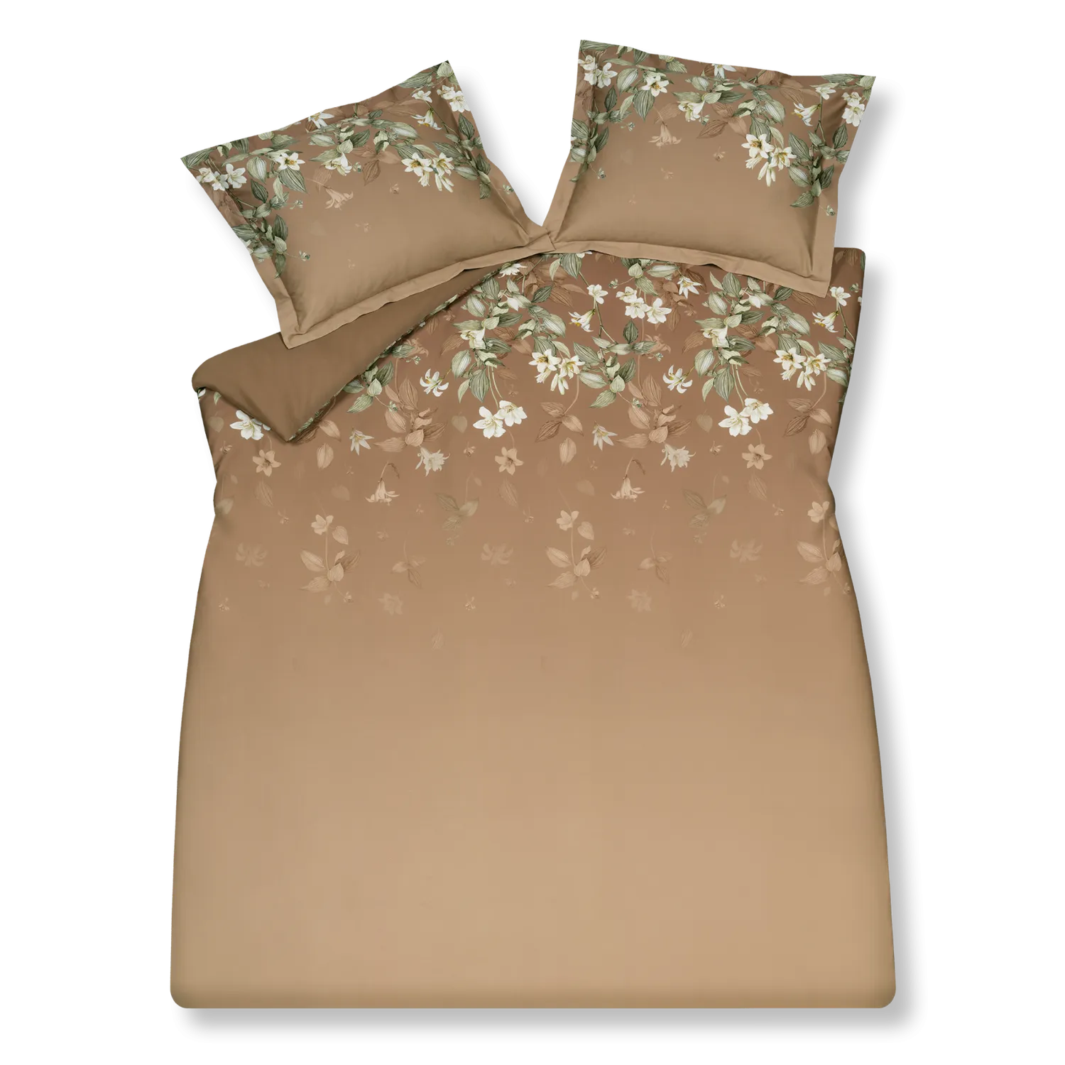 Vandyck Sparkling sengetøy praline 200x200 bomull