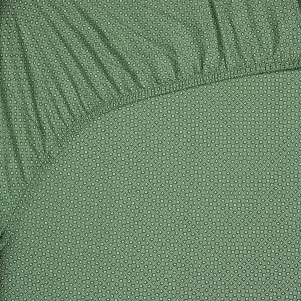 Pip Studio Twinkle Star laken 160x200 mellomgrønn bomull