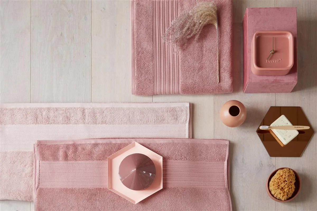 Beddinghouse Sheer gjestehåndkle 30x50 rosa