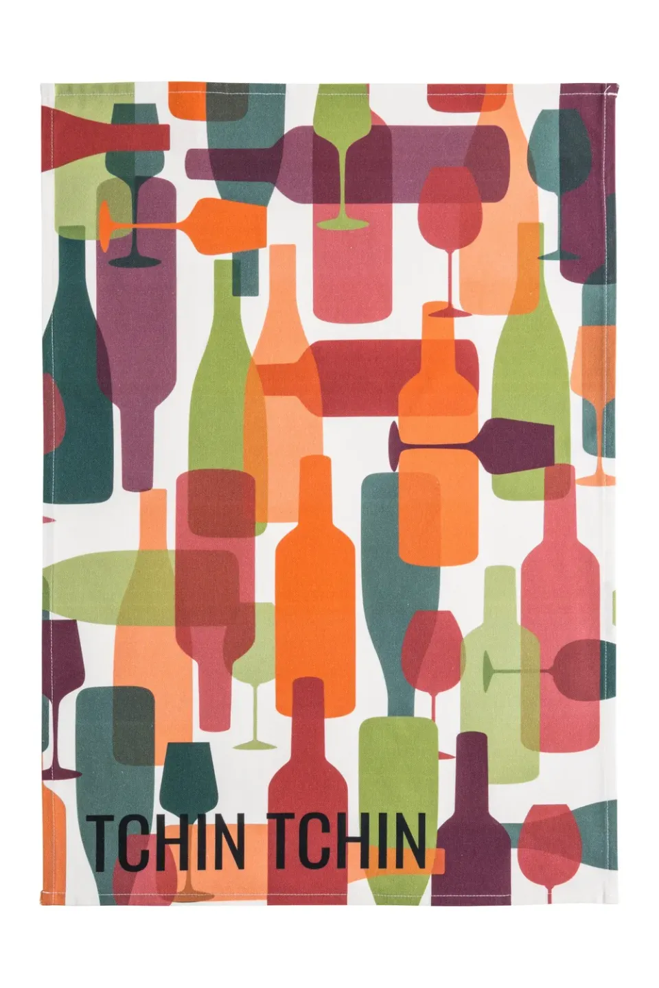 Coucke Tchin Tchin kjøkkenhåndkle flerfarget 50x75 cm bomull