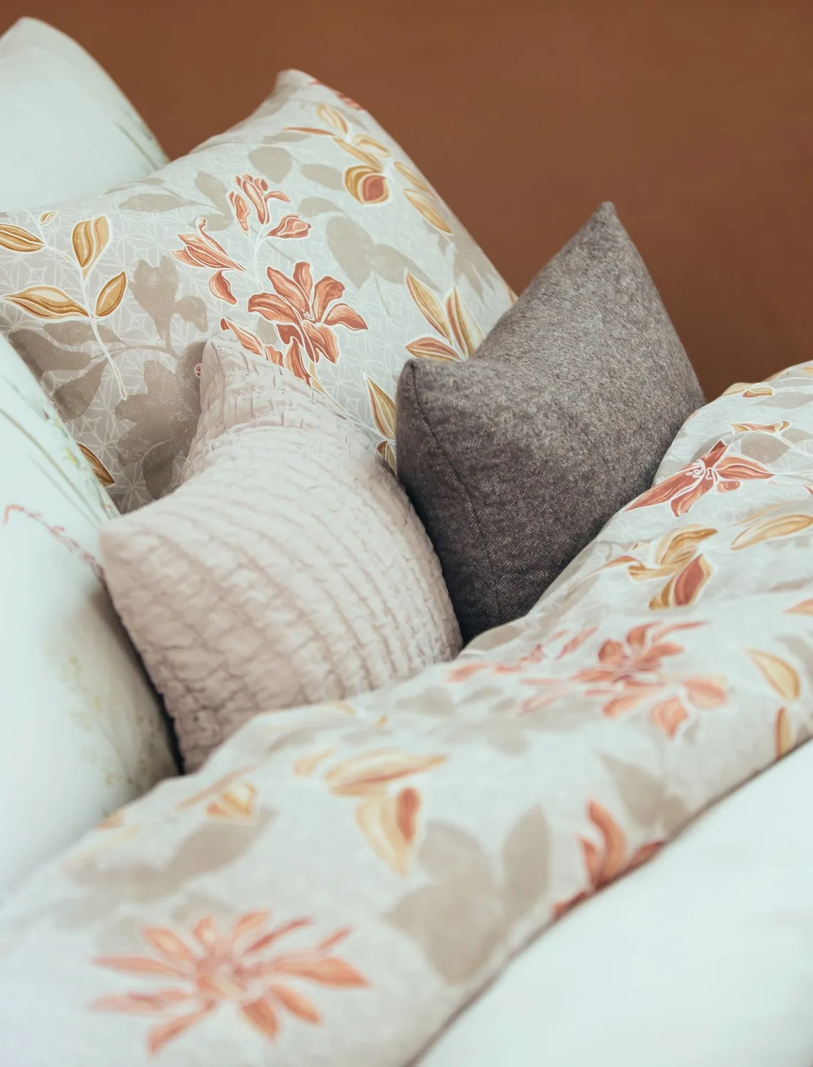 Vandyck Cashmere Glow dynebetrekk 200x200 linen sateng