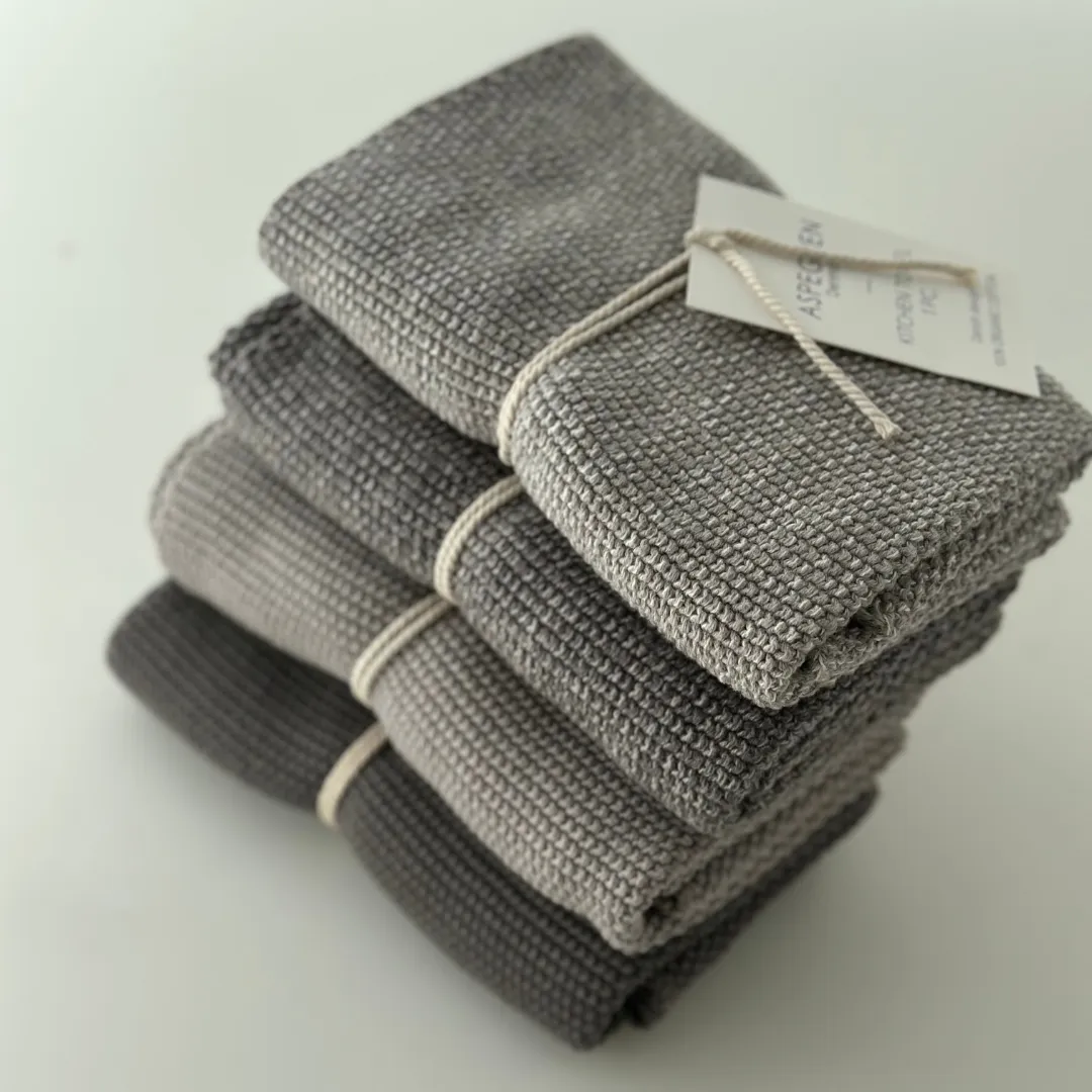Aspegren Denmark Solid Sand kjøkkenhåndkle 40x50 beige
