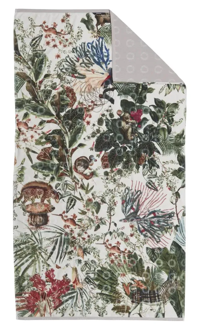 MOOOI Menagerie Beach strandhåndkled 100x180 elfenben bomull