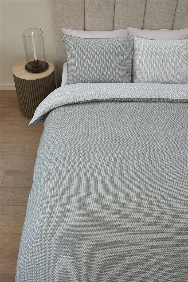 Riviera Maison Twisted dynetrekk grågrønn 200x200 cm