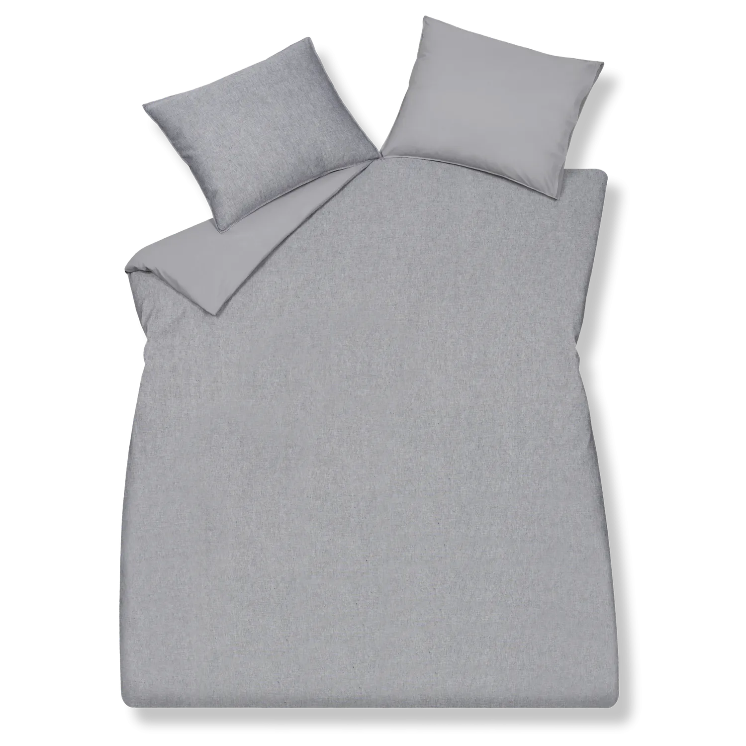 Vandyck Pure 29 dynetrekk 200x200/220 grått ensfarget