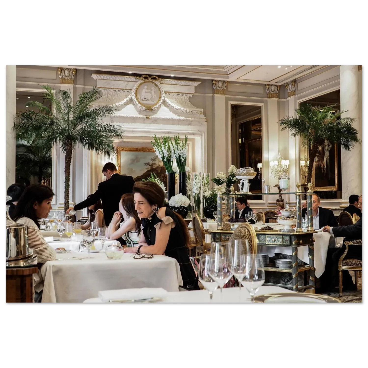 Hellstrøm Le Cinq Restaurant Paris plakat 70x100 cm