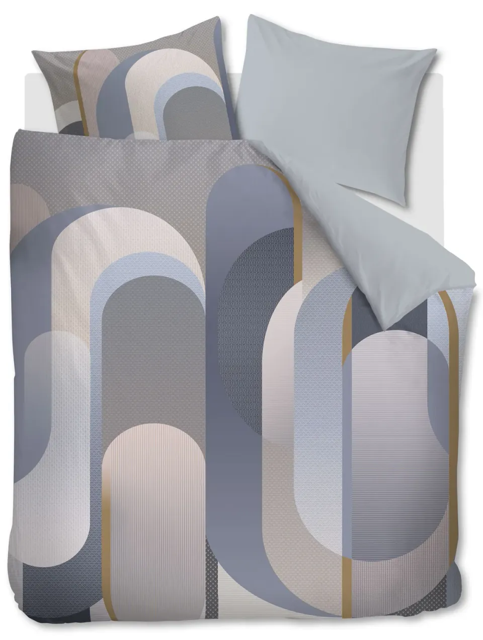 Kardol Archi dynetrekk 260x200 blågrå abstrakt