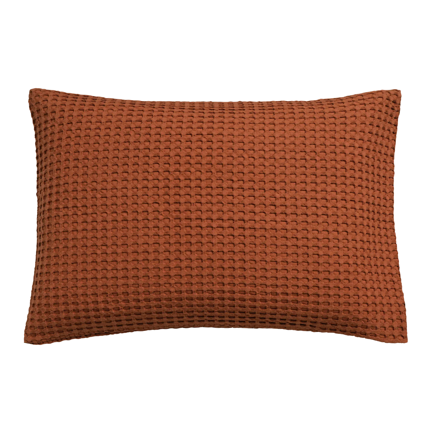 Vandyck Home Pique sengeteppe rusty brown bomull
