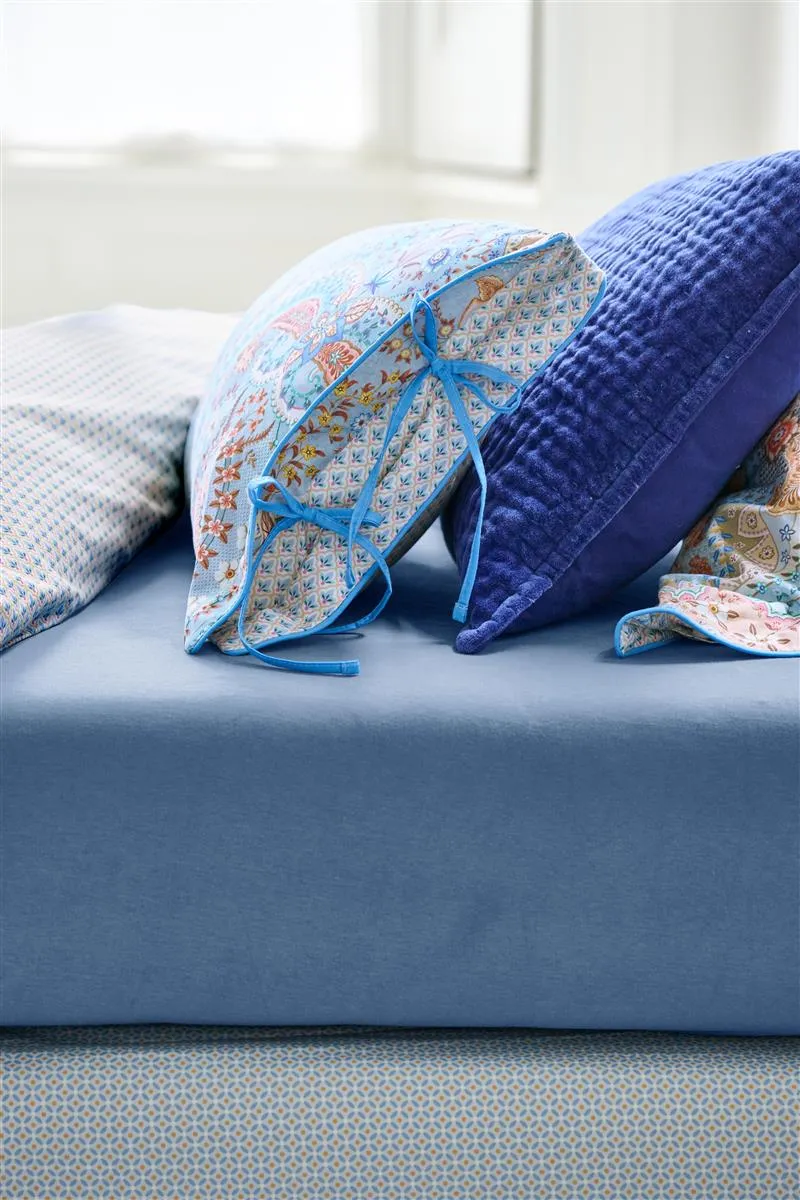 Pip Studio Royal Nights jerseylaken 90x200 blått