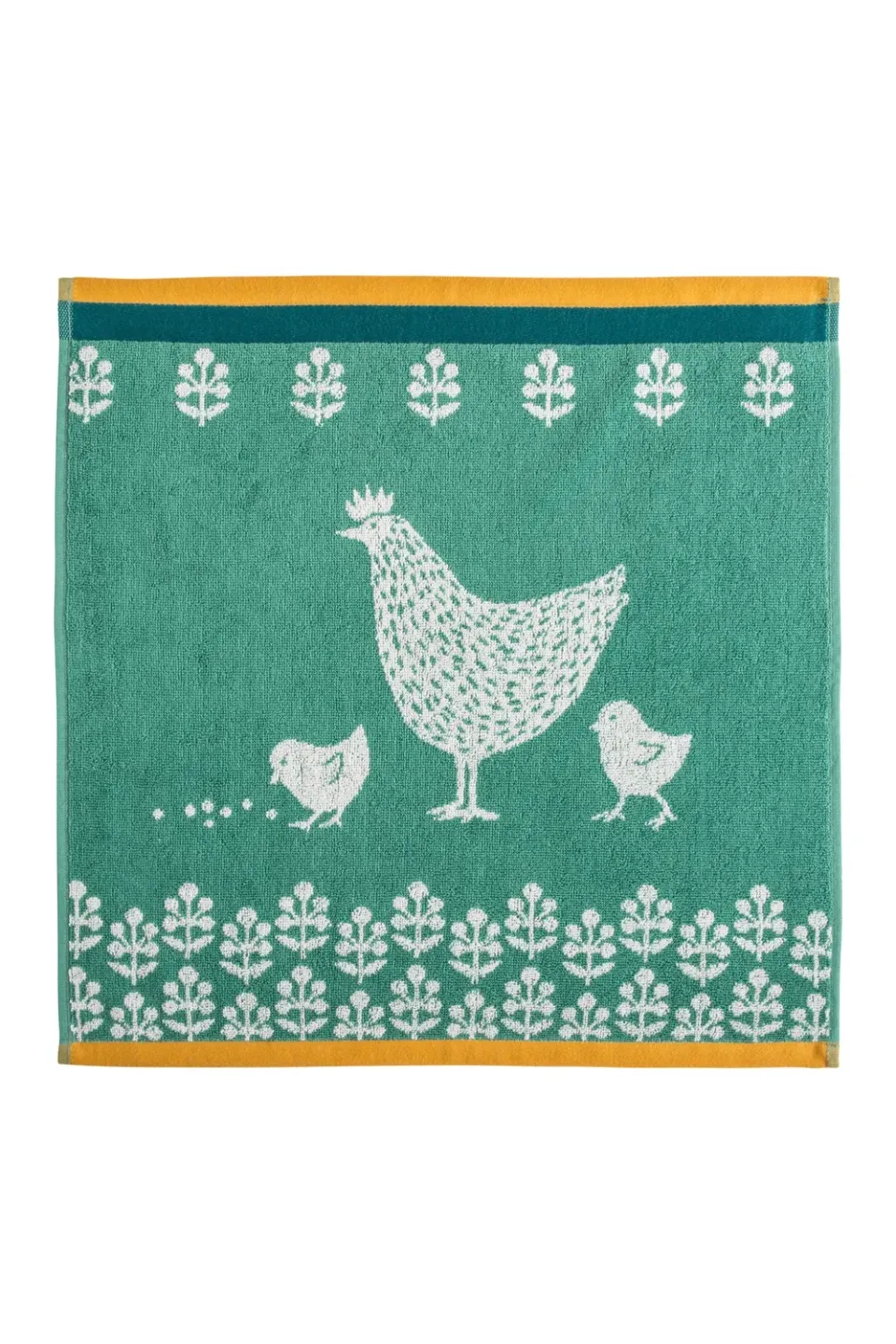 Coucke Cocotte håndkle grønt 50x50 cm bomull