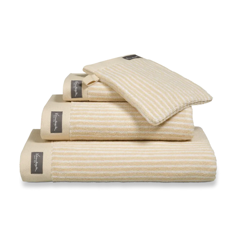 Vandyck Home Petit Ligne håndkle 60x110 stripet
