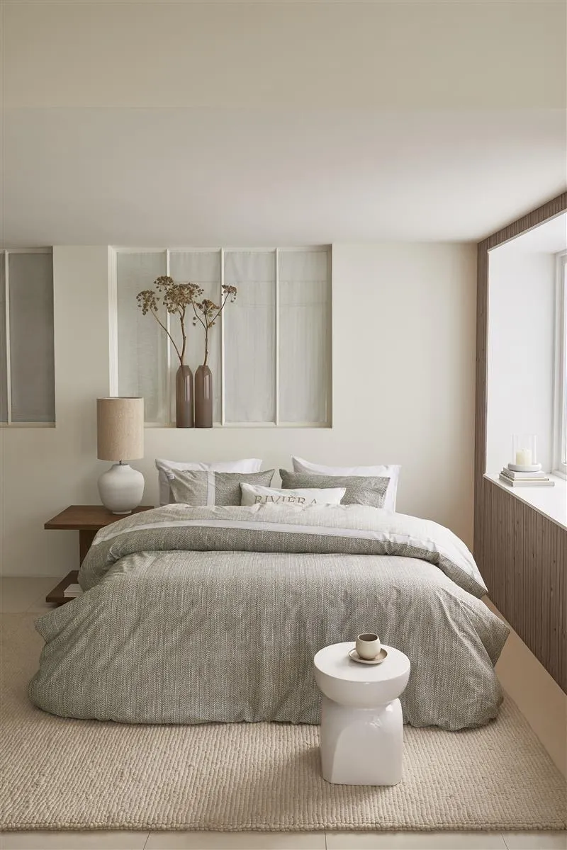 Riviera Maison Amsterdam Loft dynetrekk sand bomull 144TC